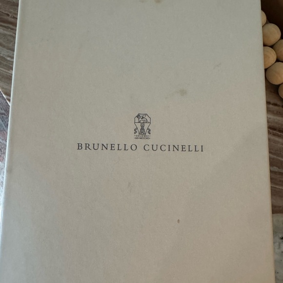 Brunello Cucinelli Tan and White Sneakers - Picture 13 of 16